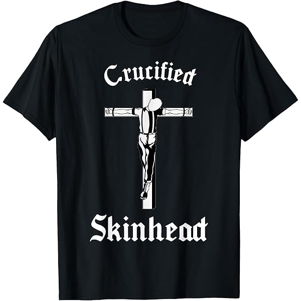 Amazon.com: The Crucified Skinhead I Oi Ska Reggea T-Shirt